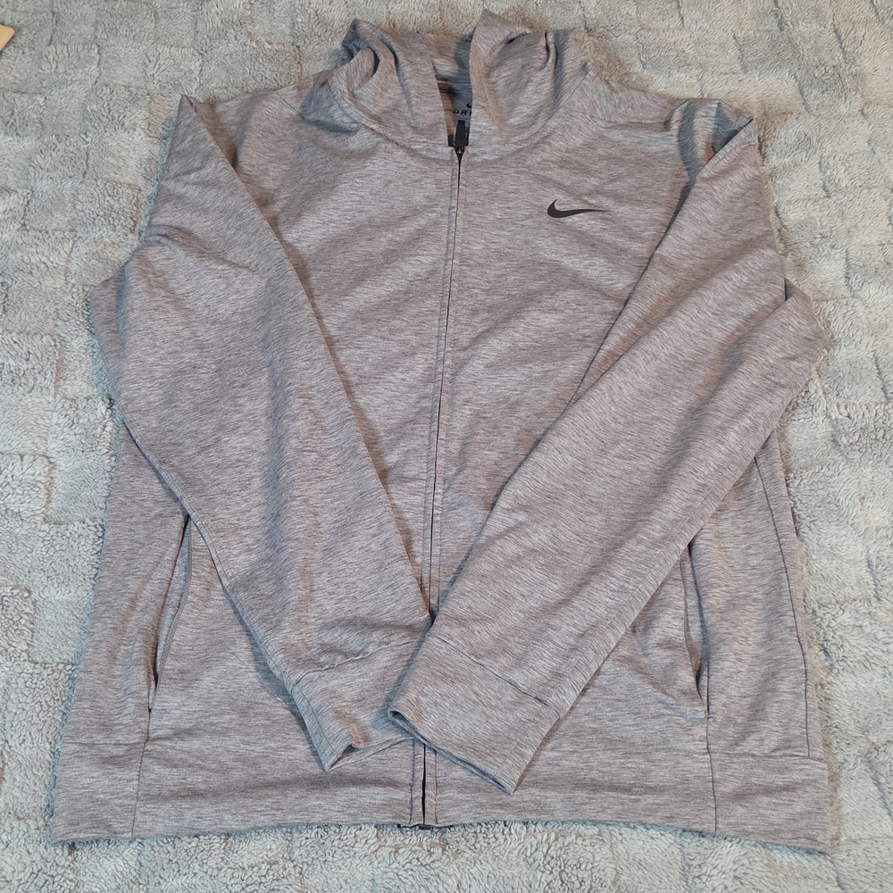 Nike Men's Gray Full-Zip Jacket Size Small - Picture 13 of 13